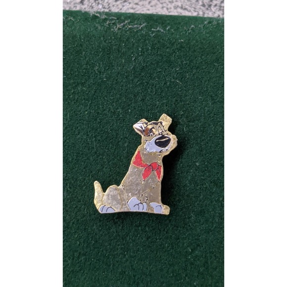 Disney Jewelry - 1988 Walt Disney Company Dodger Dog Oliver &‎ Co. Jewelry Pin HTF